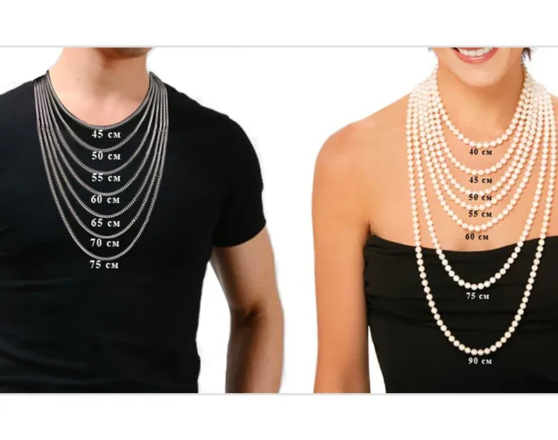 Як вибрати ідеальний розмір ланцюжка: практичний гід від Shevchenko Manufactory