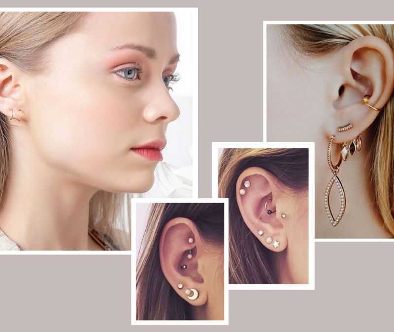 Як створити гармонійний образ ear game з різними сережками