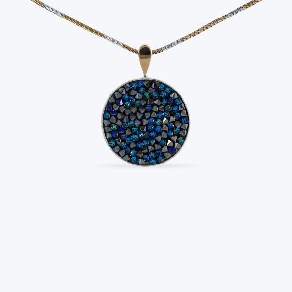 Підвіс срібний з золотом арт. 413