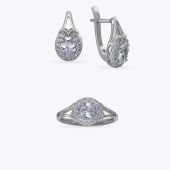 Комплект срібний арт. 647