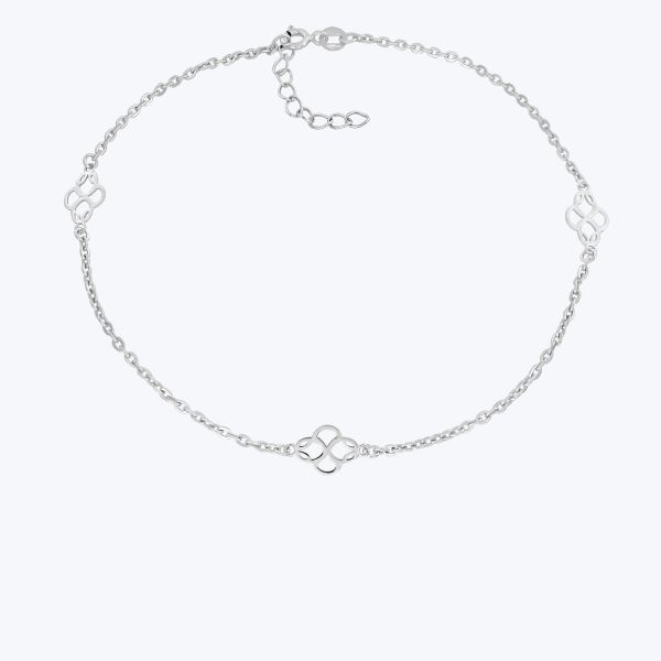 Браслет срібний на ногу арт. 755/3/н