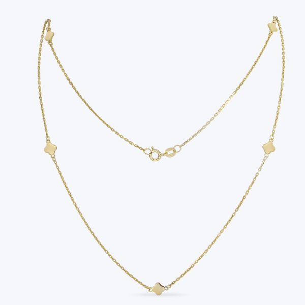 Кольє срібне в позолоті арт. 756/5