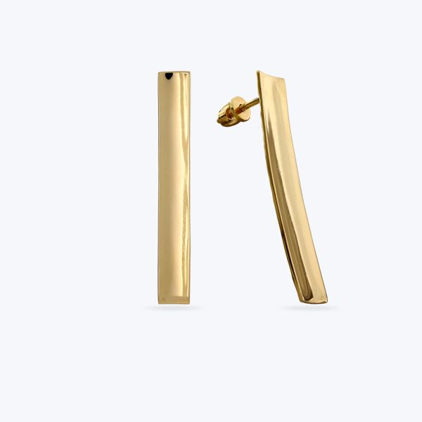 Сережки срібні в позолоті 768