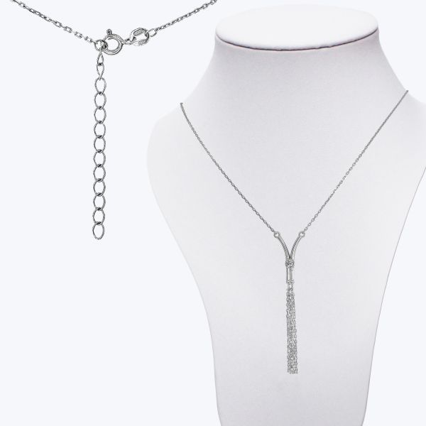 Кольє срібне в позолоті арт. 772/1