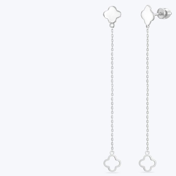 Сережки срібні родовані 788