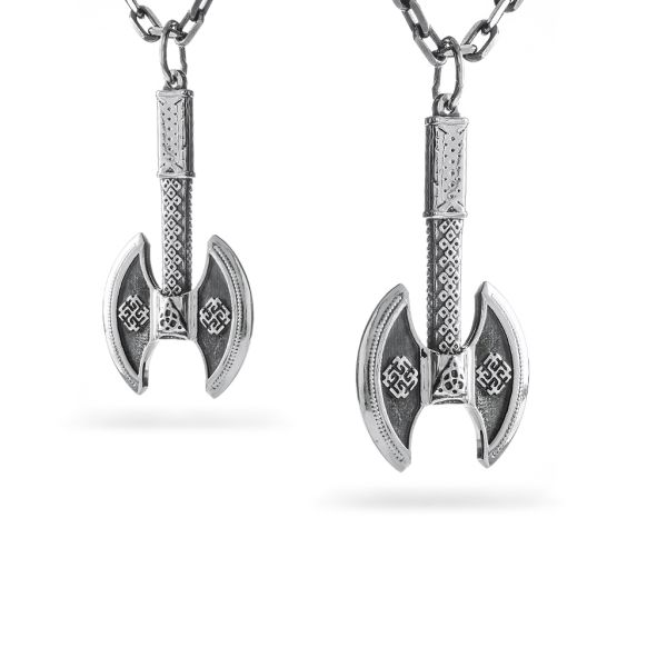 Срібна чоловіча підвіска арт. 884