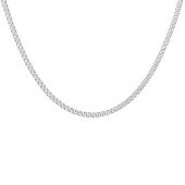 Срібний ланцюг Бісмарк ручний Бр-60