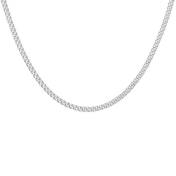 Срібний ланцюг Бісмарк ручний Бр-60