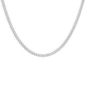 Срібний ланцюг Бісмарк ручний Бр-70