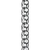 Срібний ланцюг Бісмарк ручний Брч-160 чернений