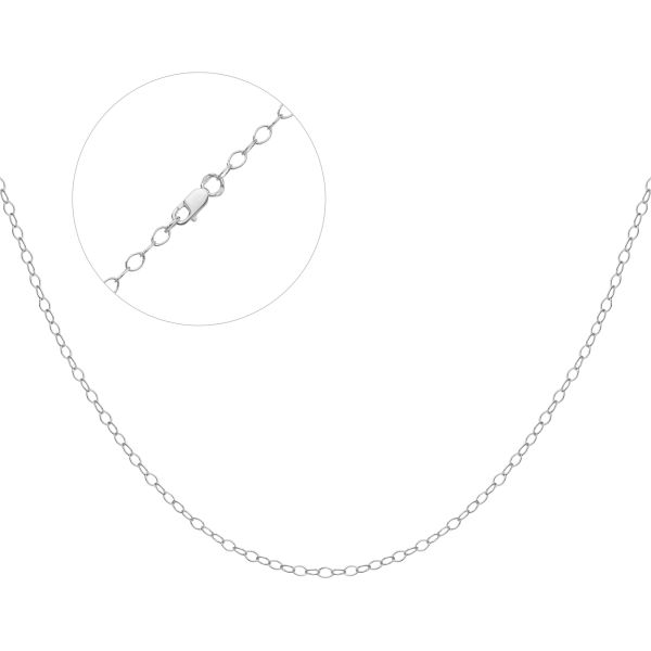 Срібний ланцюг родований Ад1-50