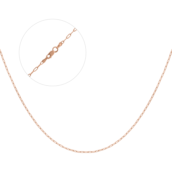 Срібний ланцюг позолочений Ад2-50