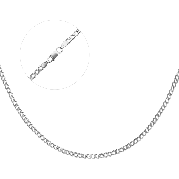 Срібний ланцюг "Панцир шестигранний" 6П-160