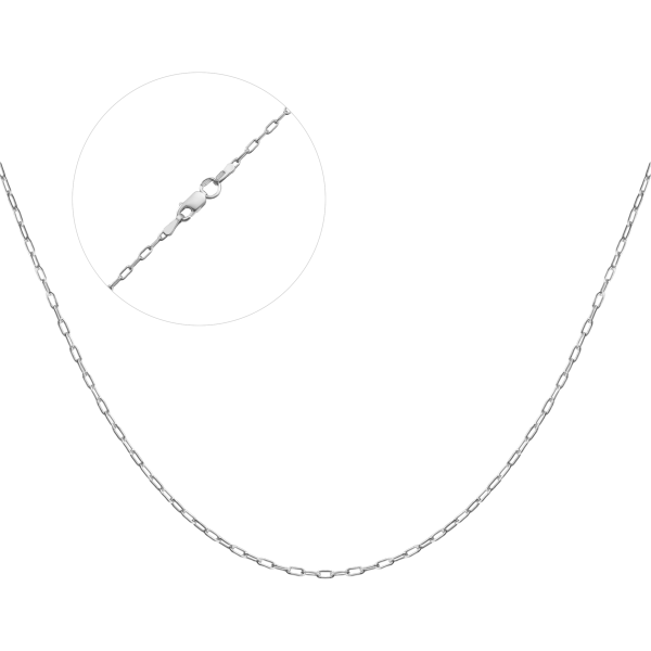 Срібний ланцюг родований Ад4-50