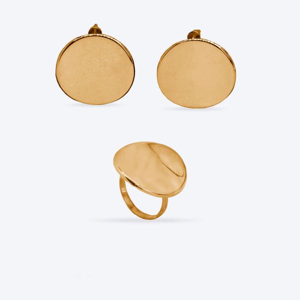 Комплект прикрас в позолоті 832