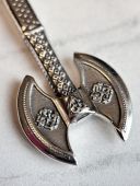 Срібний кулон «Бойова сокира» — оберіг сили та захисту 884