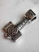 Срібна чоловіча підвіска арт. 887