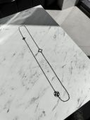 Кольє срібне родоване 741/3