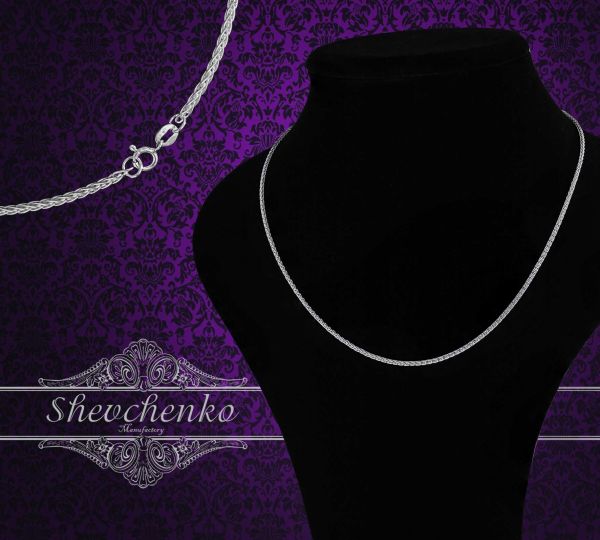 Срібний ланцюг "Колос" К-50 родований