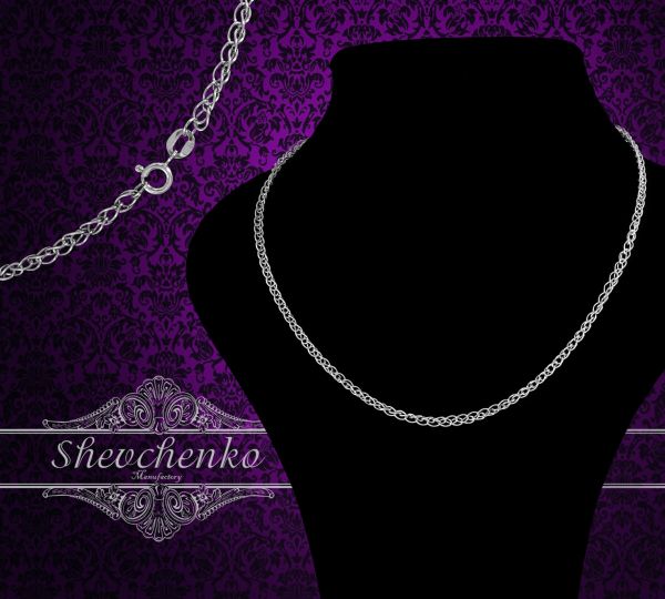 Срібний ланцюг "Колос рідкий" Кр-50