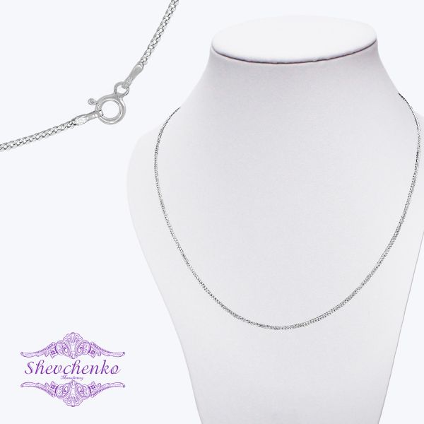 Срібний ланцюг "Панцир" П-40